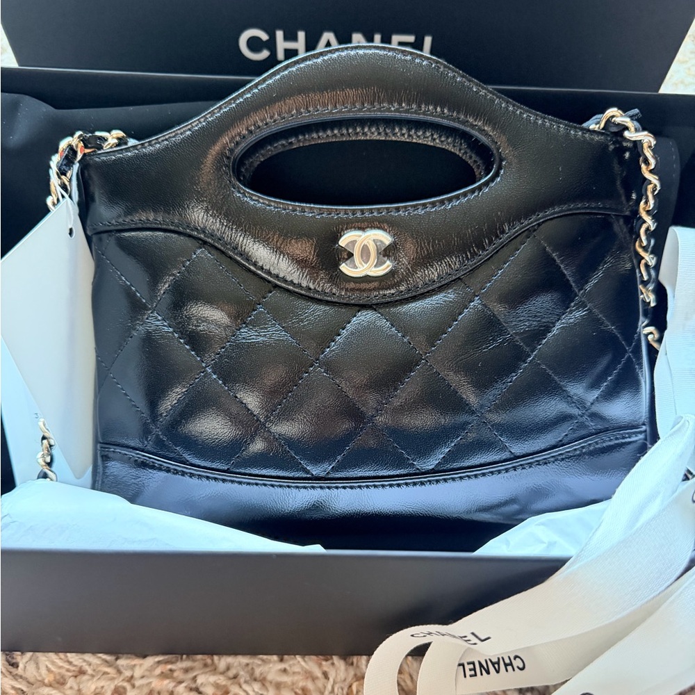 Chanel Black Quilted Shoulder Bag